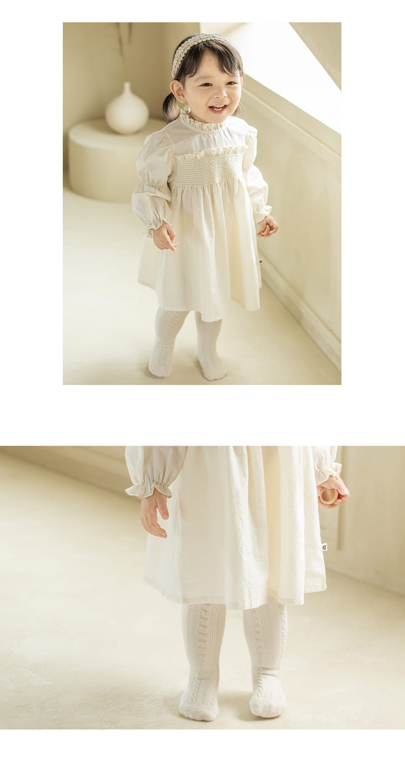 KIDS CLARA - Korean Children Fashion - #Kfashion4kids - Lemond Baby Tights [set of 5] - 9