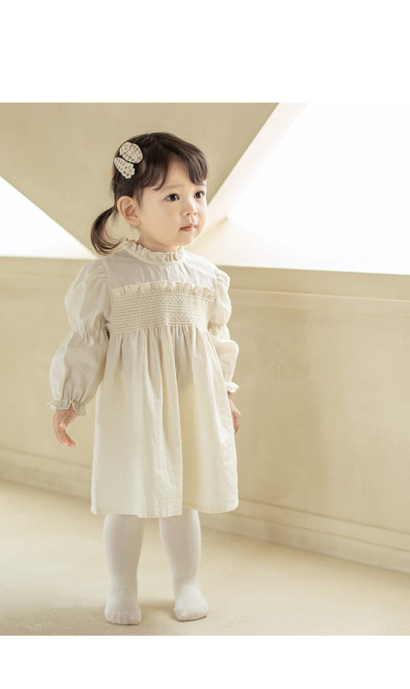 KIDS CLARA - Korean Children Fashion - #Kfashion4kids - Cosy Plain Baby Tights [set of 5] - 4