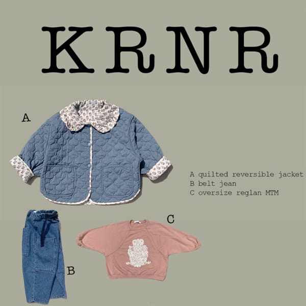 KURENARD - Korean Children Fashion - #Kfashion4kids - Quilted Reversible Jacket - 4