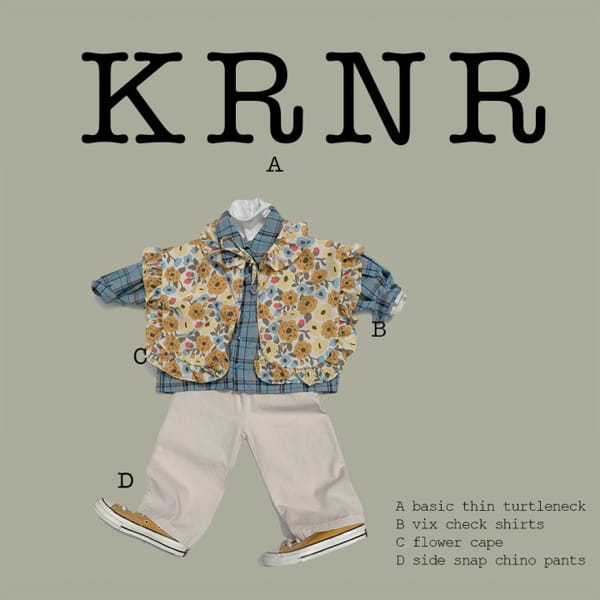 KURENARD - Korean Children Fashion - #Kfashion4kids - Big Check Shirt - 5