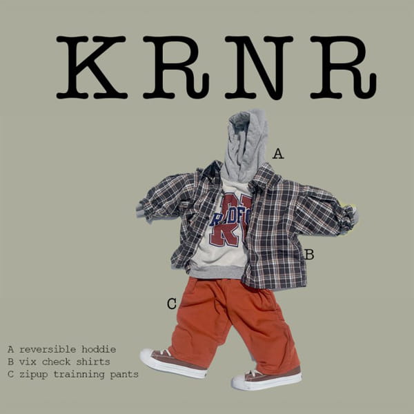KURENARD - Korean Children Fashion - #Kfashion4kids - Big Check Shirt - 8
