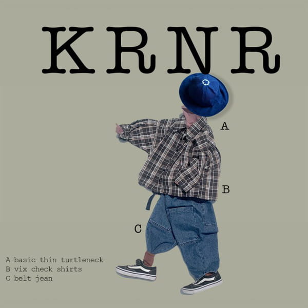 KURENARD - Korean Children Fashion - #Kfashion4kids - Big Check Shirt - 9
