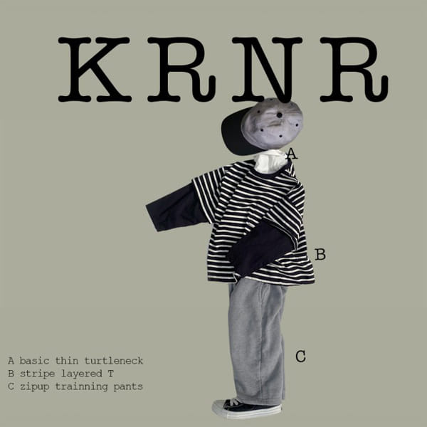 KURENARD - Korean Children Fashion - #Kfashion4kids - Basic Turtleneck Tee - 12