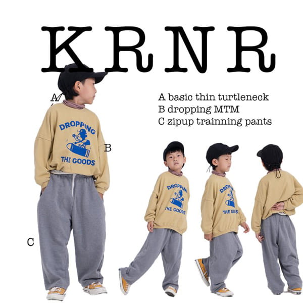KURENARD - Korean Children Fashion - #Kfashion4kids - Basic Turtleneck Tee - 2