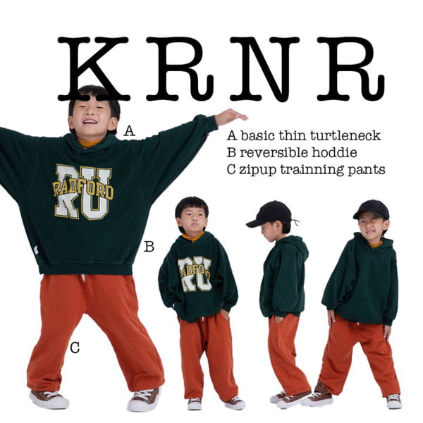 KURENARD - Korean Children Fashion - #Kfashion4kids - Basic Turtleneck Tee - 4