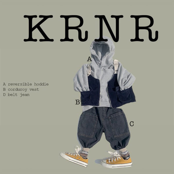 KURENARD - Korean Children Fashion - #Kfashion4kids - Reversible Hoody - 4