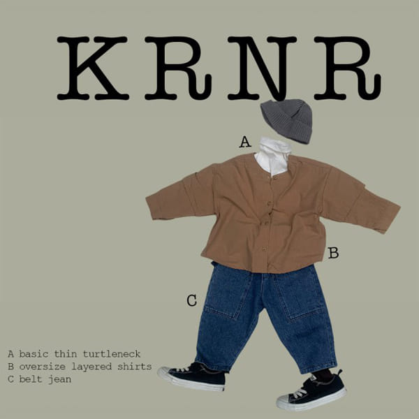 KURENARD - Korean Children Fashion - #Kfashion4kids - Oversize Layered Shirt - 4