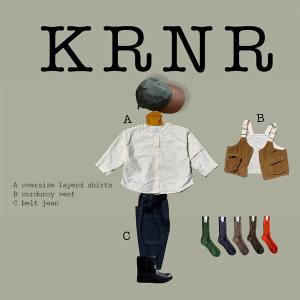 KURENARD - Korean Children Fashion - #Kfashion4kids - Oversize Layered Shirt - 8