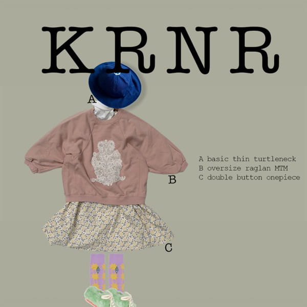 KURENARD - Korean Children Fashion - #Kfashion4kids - Oversize Raglan Sweatshirt - 6