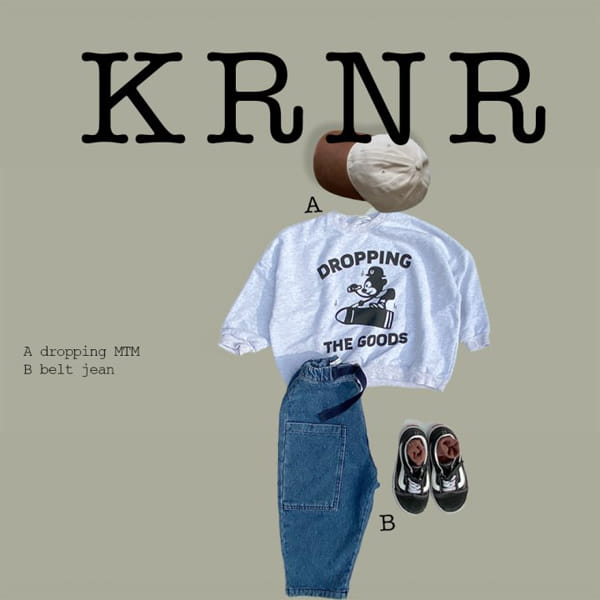KURENARD - Korean Children Fashion - #Kfashion4kids - Dropping Sweatshirt - 4