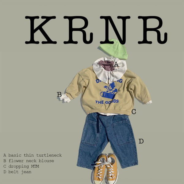 KURENARD - Korean Children Fashion - #Kfashion4kids - Dropping Sweatshirt - 7
