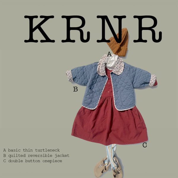 KURENARD - Korean Children Fashion - #Kfashion4kids - Double Button One-piece - 5