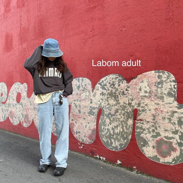 LABOM - Korean Children Fashion - #Kfashion4kids - Adult Pigment Loose Tee - 10