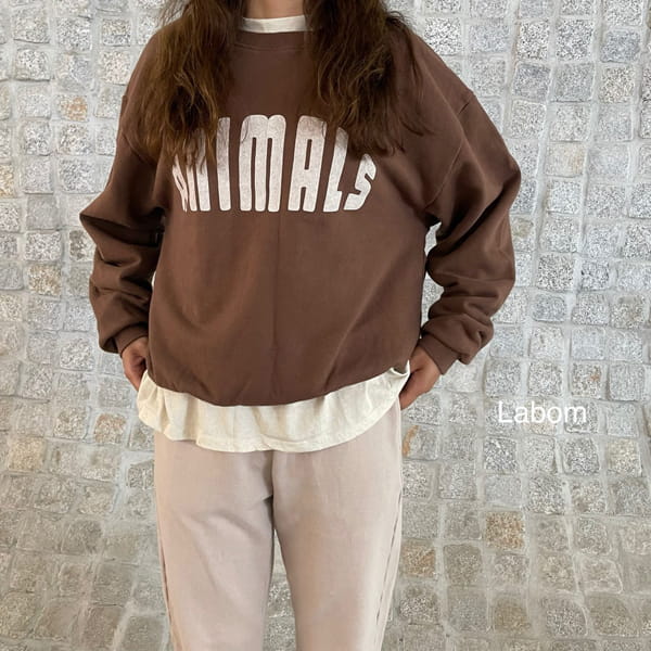 LABOM - Korean Children Fashion - #Kfashion4kids - Adult Animal Sweatshirt