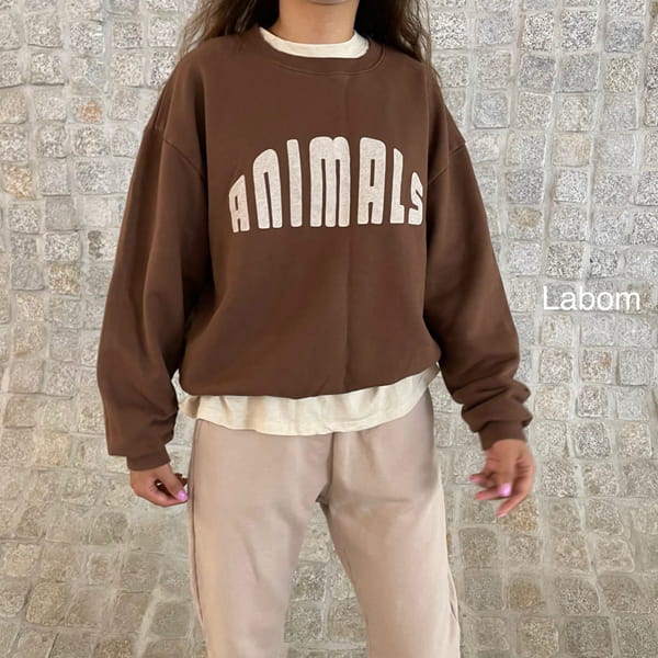 LABOM - Korean Children Fashion - #Kfashion4kids - Adult Animal Sweatshirt - 2