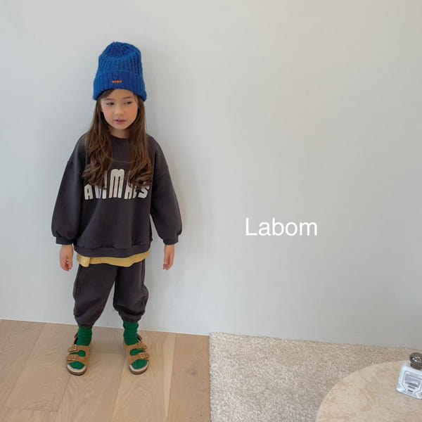 LABOM - Korean Children Fashion - #Kfashion4kids - Thanks Jogger Pants - 5
