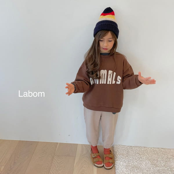 LABOM - Korean Children Fashion - #Kfashion4kids - Thanks Jogger Pants - 7