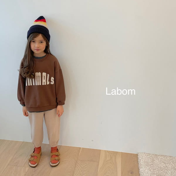 LABOM - Korean Children Fashion - #Kfashion4kids - Thanks Jogger Pants - 8