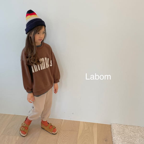 LABOM - Korean Children Fashion - #Kfashion4kids - Thanks Jogger Pants - 9
