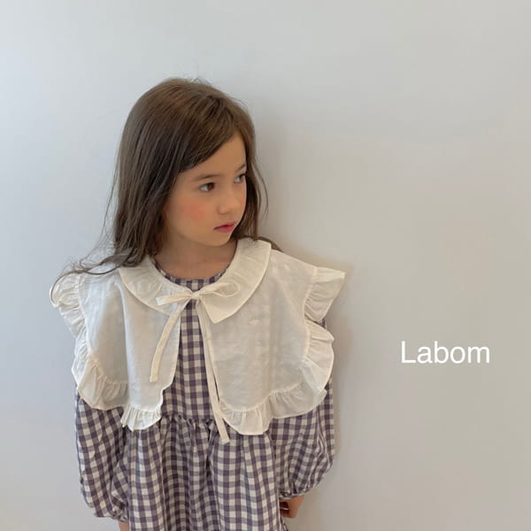LABOM - Korean Children Fashion - #Kfashion4kids - Chuchu Big Collar Cape