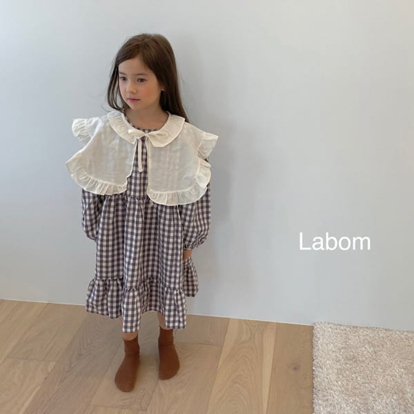 LABOM - Korean Children Fashion - #Kfashion4kids - Chuchu Big Collar Cape - 3