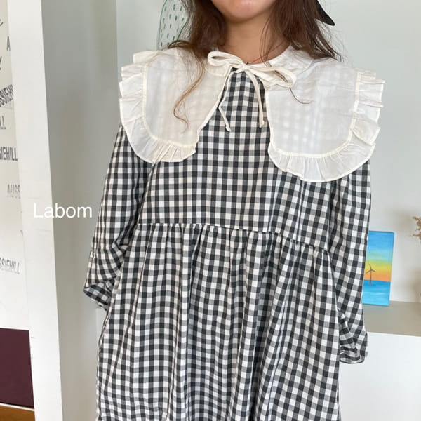 LABOM - Korean Children Fashion - #Kfashion4kids - Chuchu Big Collar Cape - 5