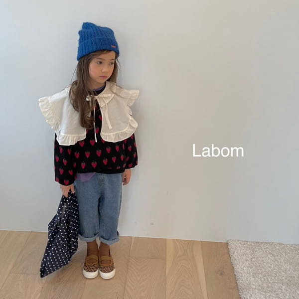LABOM - Korean Children Fashion - #Kfashion4kids - Chuchu Big Collar Cape - 8
