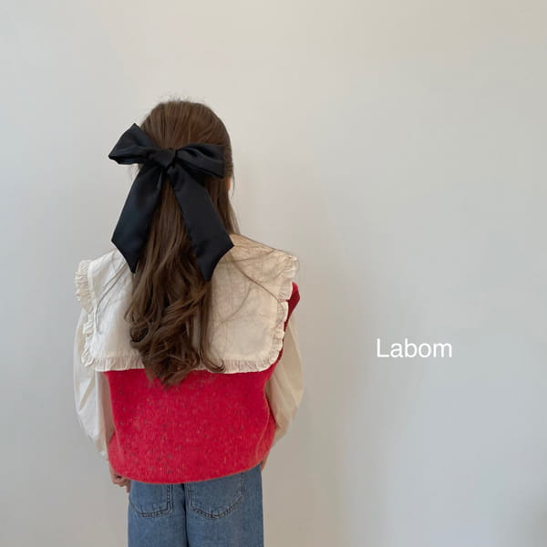 LABOM - Korean Children Fashion - #Kfashion4kids - Coco Ribbon Hairpin - 2