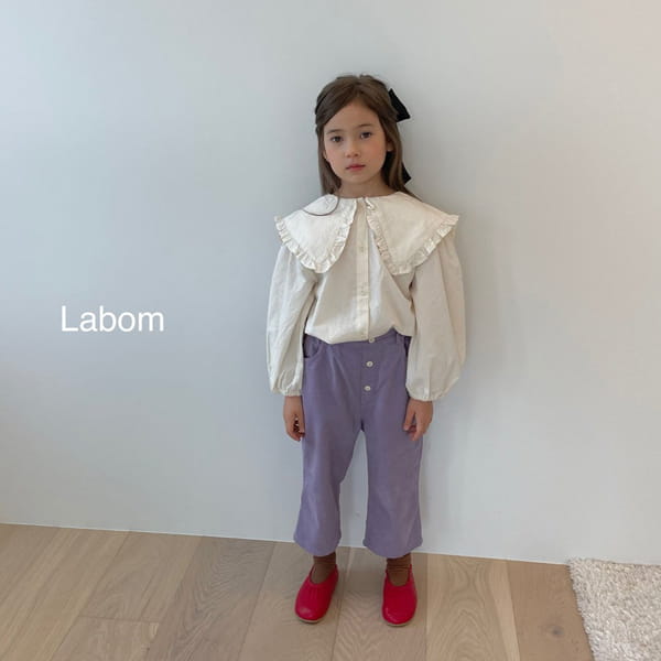 LABOM - Korean Children Fashion - #Kfashion4kids - Miu Collar Blouse - 2