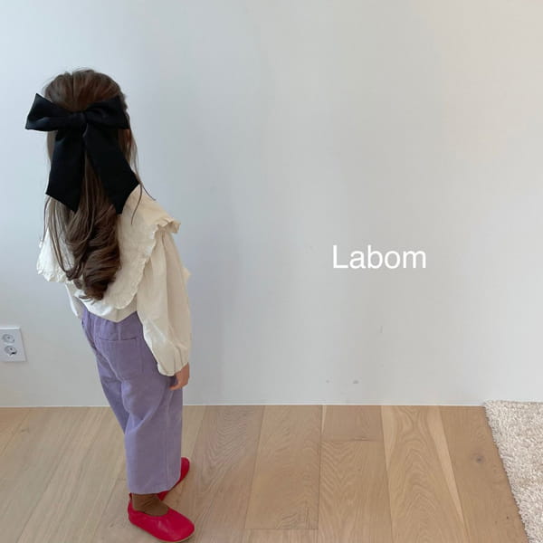 LABOM - Korean Children Fashion - #Kfashion4kids - Miu Collar Blouse - 4
