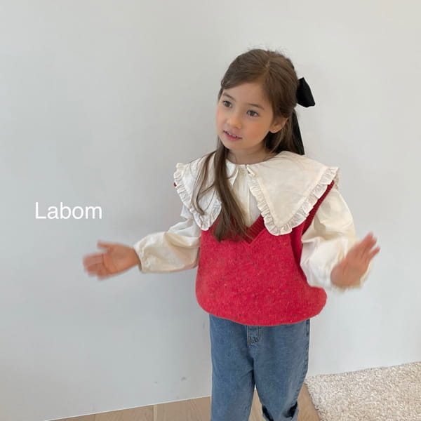 LABOM - Korean Children Fashion - #Kfashion4kids - Miu Collar Blouse - 6