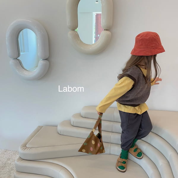 LABOM - Korean Children Fashion - #Kfashion4kids - Smile Square Bag - 3