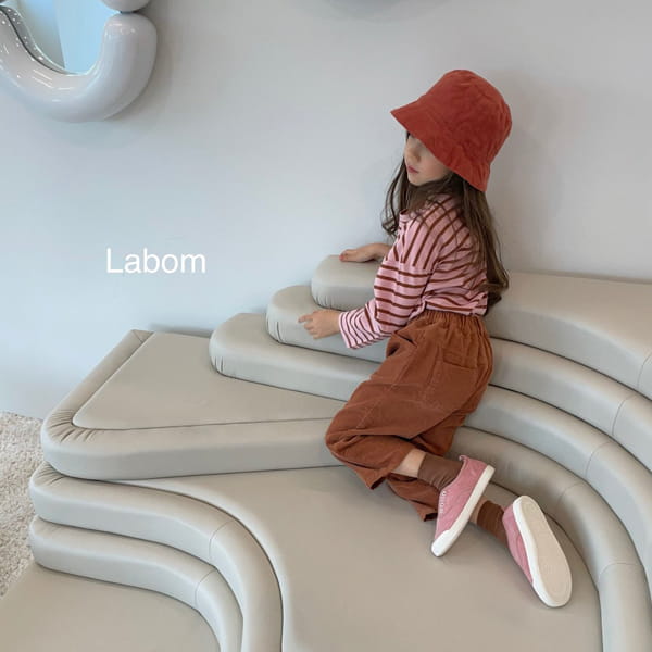 LABOM - Korean Children Fashion - #Kfashion4kids - Choco Stripe Tee - 10