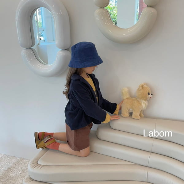 LABOM - Korean Children Fashion - #Kfashion4kids - Reversible Corduroy Bucket Hat - 2