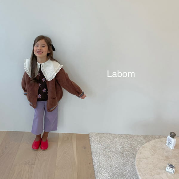 LABOM - Korean Children Fashion - #Kfashion4kids - Kuwing Button Corduroy Pants - 10