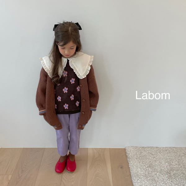 LABOM - Korean Children Fashion - #Kfashion4kids - Kuwing Button Corduroy Pants - 11