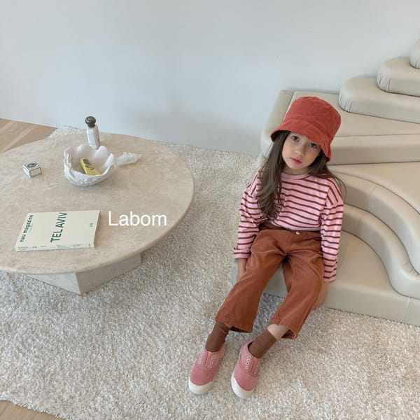 LABOM - Korean Children Fashion - #Kfashion4kids - Kuwing Button Corduroy Pants - 3