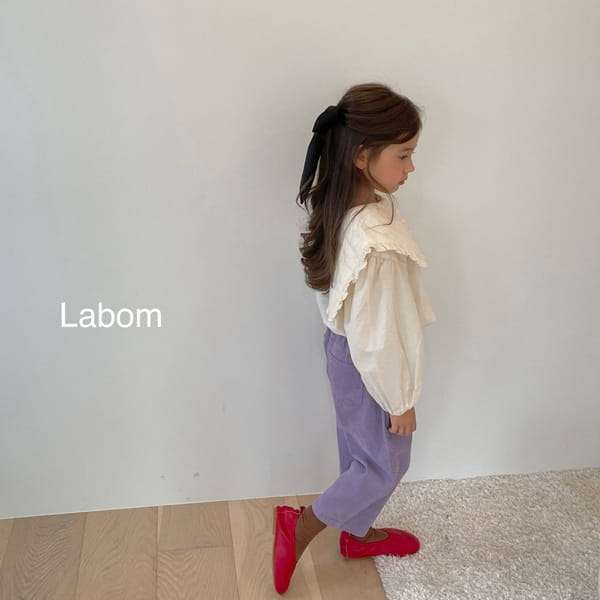 LABOM - Korean Children Fashion - #Kfashion4kids - Kuwing Button Corduroy Pants - 7