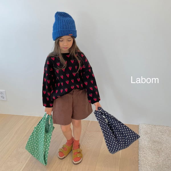 LABOM - Korean Children Fashion - #Kfashion4kids - Kuku Jacquard Knit Pullover