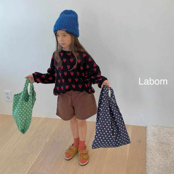 LABOM - Korean Children Fashion - #Kfashion4kids - Kuku Jacquard Knit Pullover - 3
