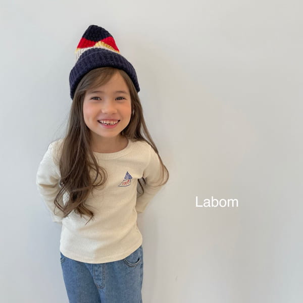 LABOM - Korean Children Fashion - #Kfashion4kids - Kuwing Waffle Tee