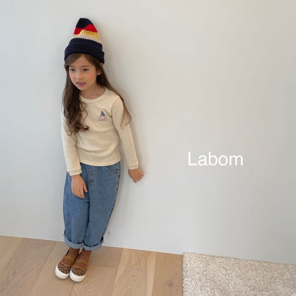 LABOM - Korean Children Fashion - #Kfashion4kids - Kuwing Waffle Tee - 3