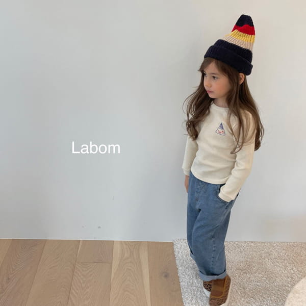 LABOM - Korean Children Fashion - #Kfashion4kids - Kuwing Waffle Tee - 4