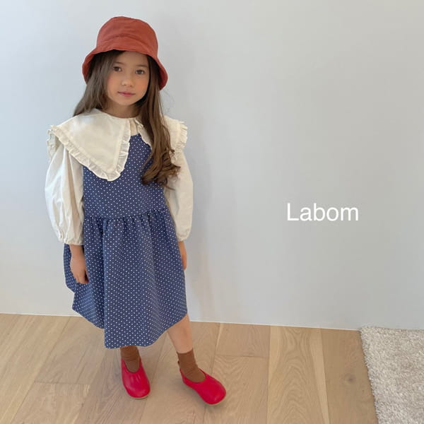 LABOM - Korean Children Fashion - #Kfashion4kids - Dot String One-piece