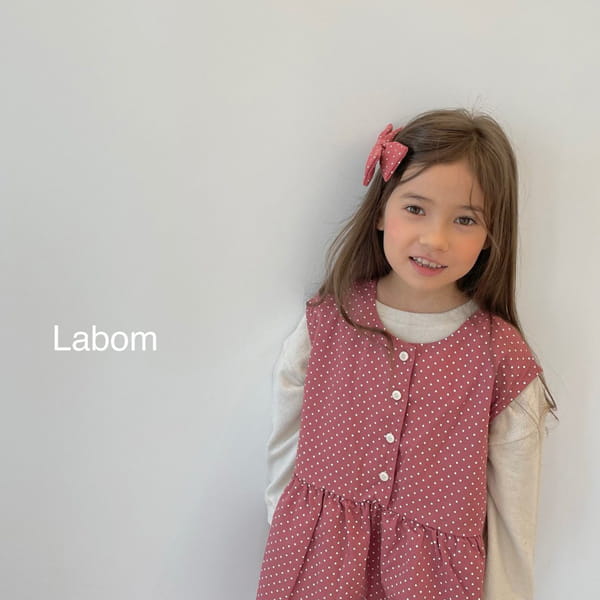 LABOM - Korean Children Fashion - #Kfashion4kids - Dot String One-piece - 10