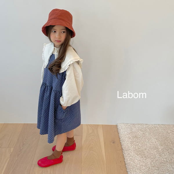LABOM - Korean Children Fashion - #Kfashion4kids - Dot String One-piece - 3