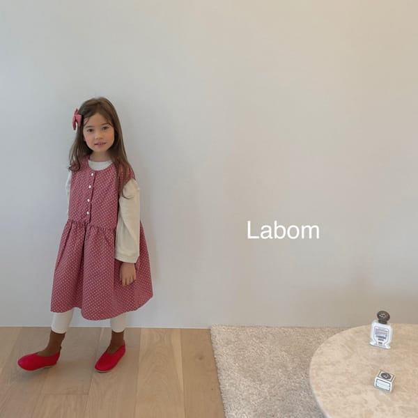 LABOM - Korean Children Fashion - #Kfashion4kids - Dot String One-piece - 8