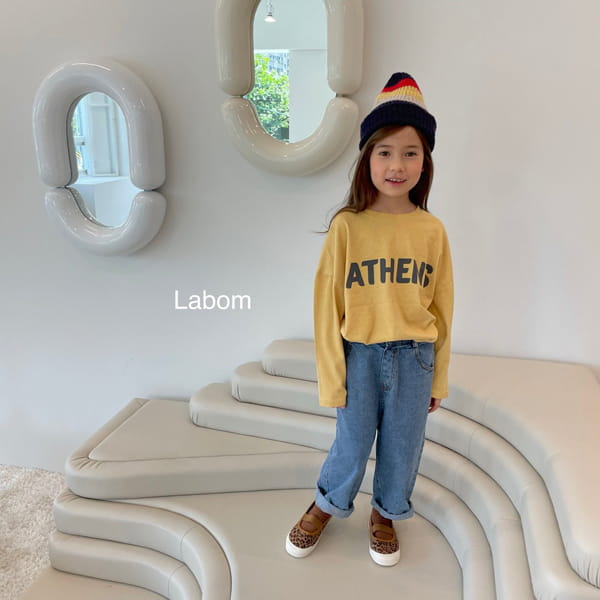 LABOM - Korean Children Fashion - #Kfashion4kids - Puppet Denim Pants