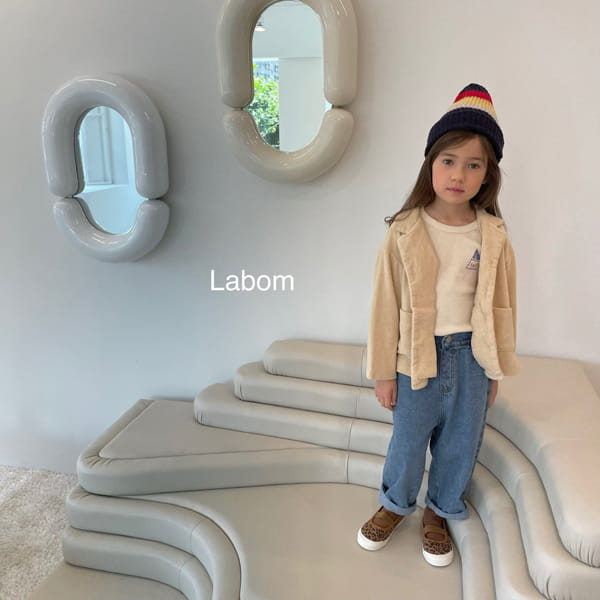 LABOM - Korean Children Fashion - #Kfashion4kids - Puppet Denim Pants - 3
