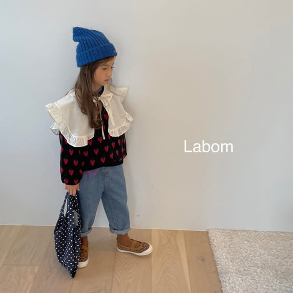 LABOM - Korean Children Fashion - #Kfashion4kids - Puppet Denim Pants - 6